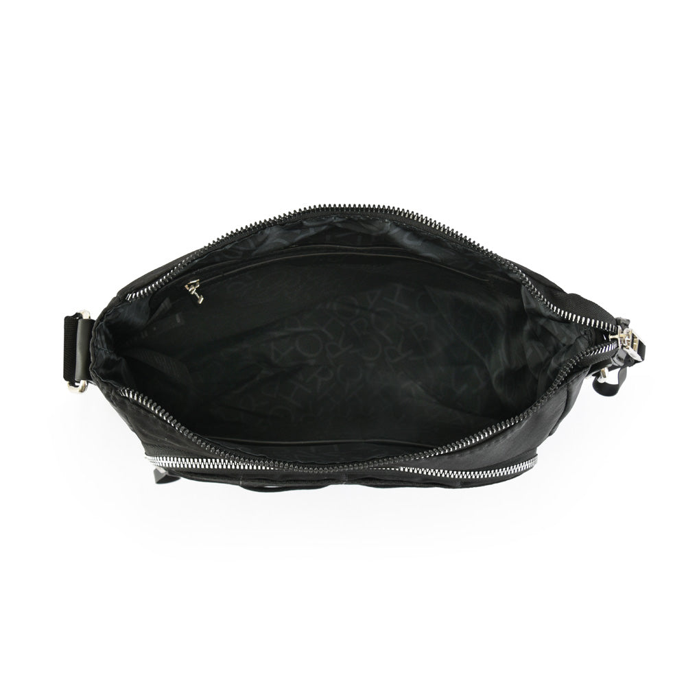 Large Ipial Black Shoulder Bag