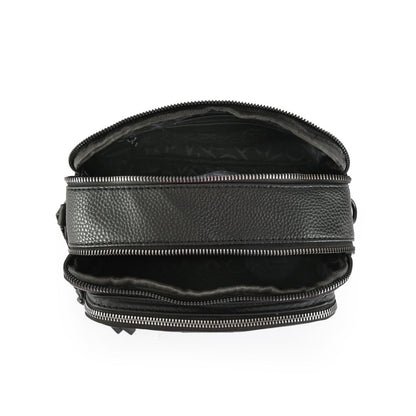 Small Odesa Black Crossbody Wallet