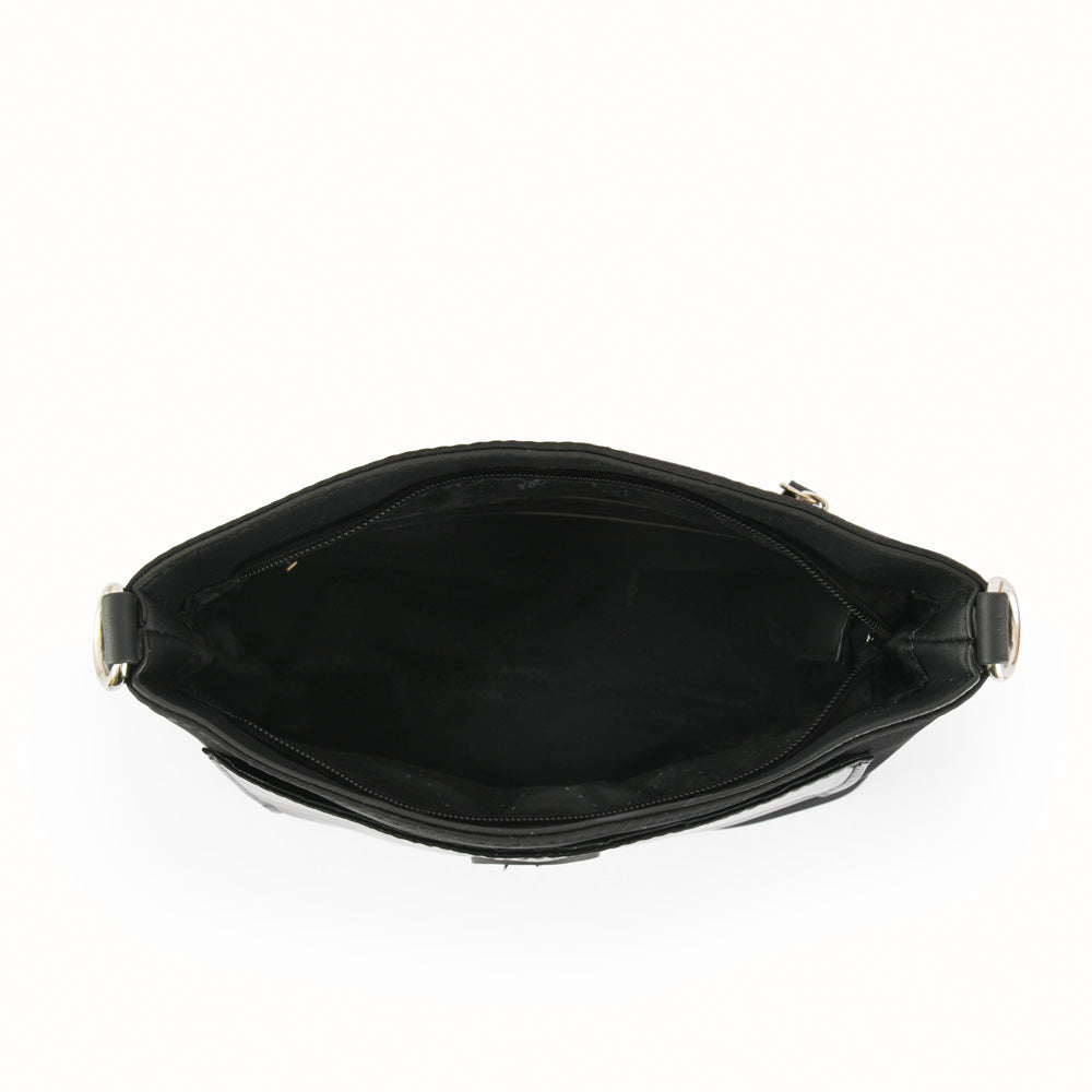Merida Medium Crossbody Bag Black