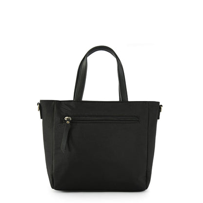 Large black barinas shoulder bag