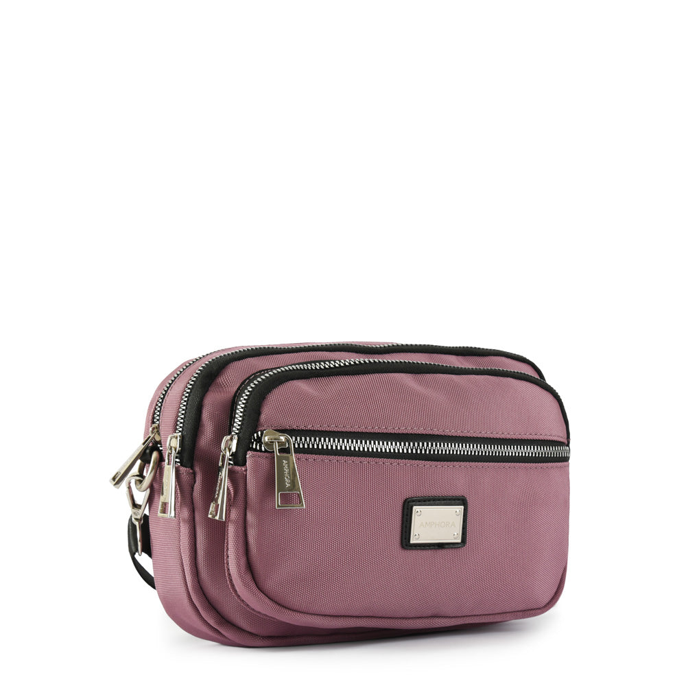 Small Paula Red Crossbody Wallet