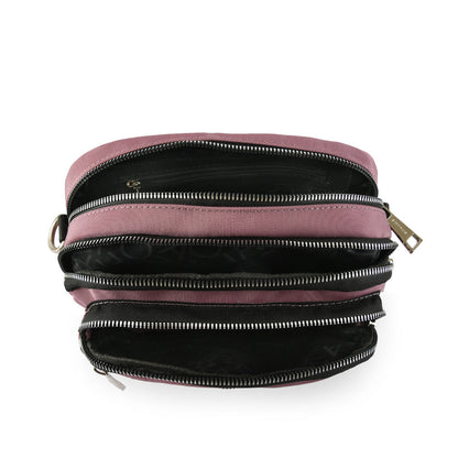 Small Paula Red Crossbody Wallet