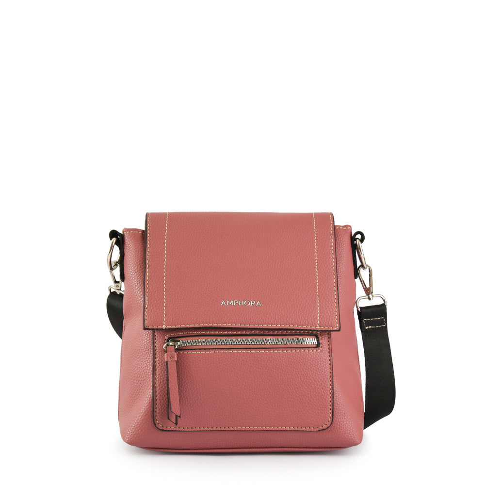 Sarli Medium Crossbody Bag Old Pink