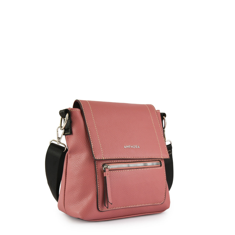 Sarli Medium Crossbody Bag Old Pink