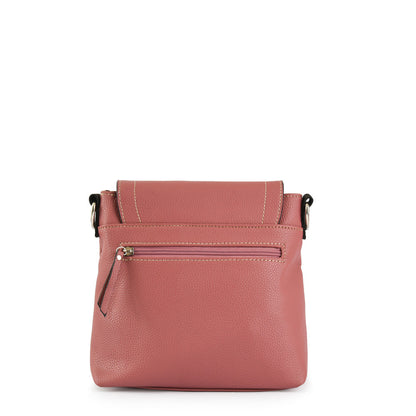 Sarli Medium Crossbody Bag Old Pink