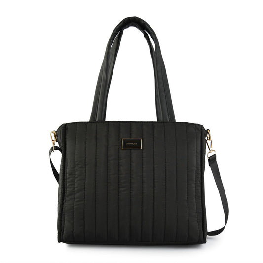 Medium parker black two-handle wallet