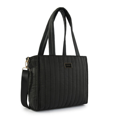 Medium parker black two-handle wallet