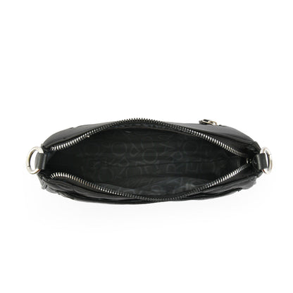 Medium Blinky Black Crossbody Wallet