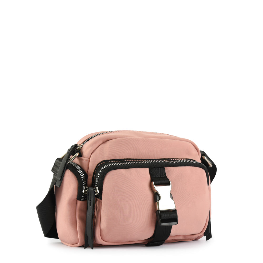 Small Ray Crossbody Bag Old Pink