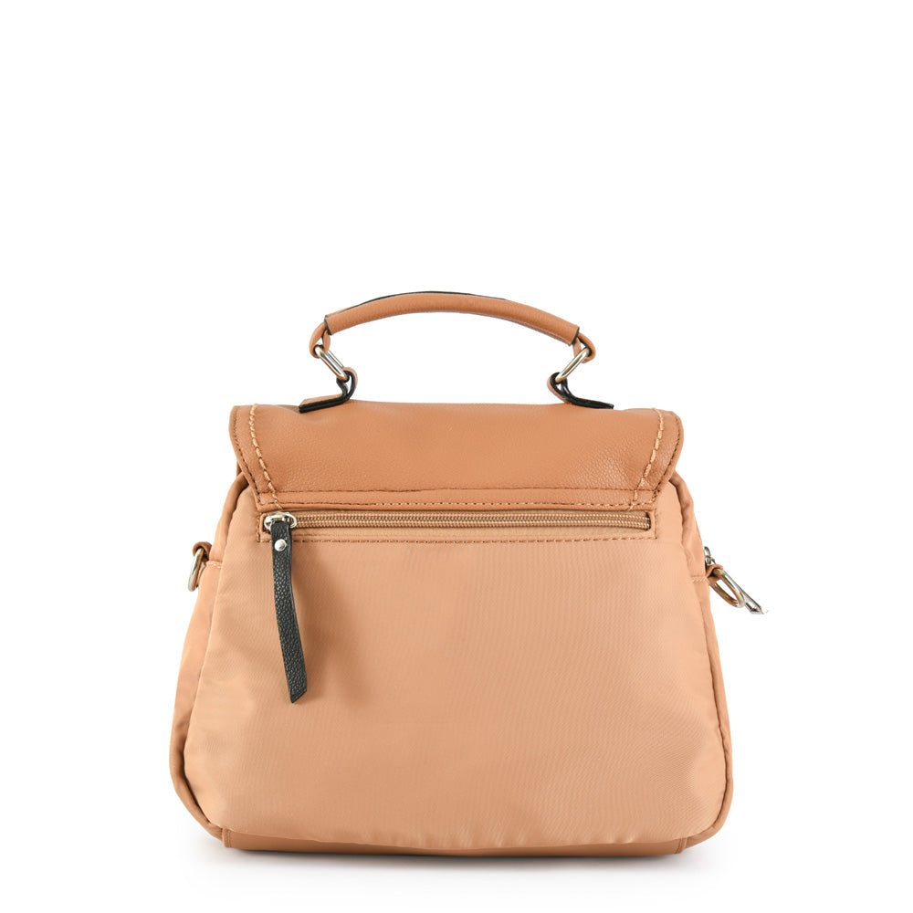 Jada Camel Small Crossbody Wallet