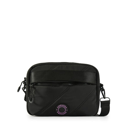 Alsen Small Crossbody Wallet Black