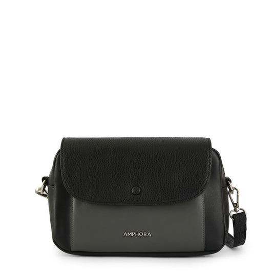 Small Pia Black Crossbody Wallet