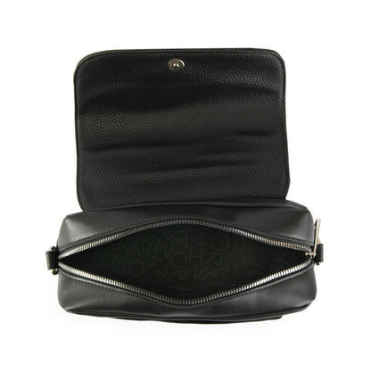Small Pia Black Crossbody Wallet