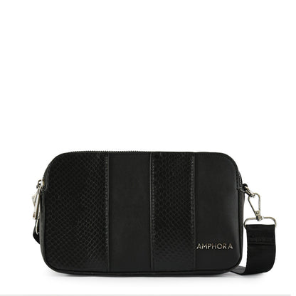 Dessy Small Black Crossbody Wallet