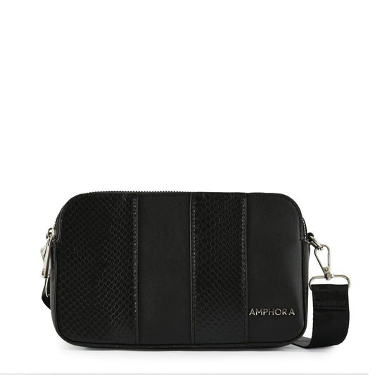 Dessy Small Black Crossbody Wallet