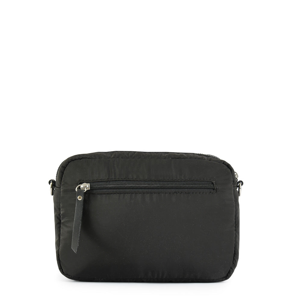Asti Small Black Crossbody Wallet