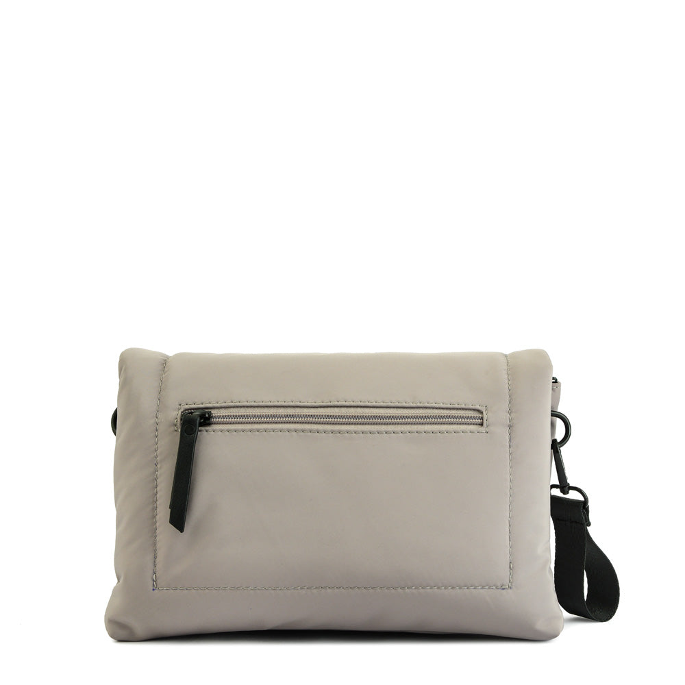 Anisse Taupe Medium Crossbody Wallet