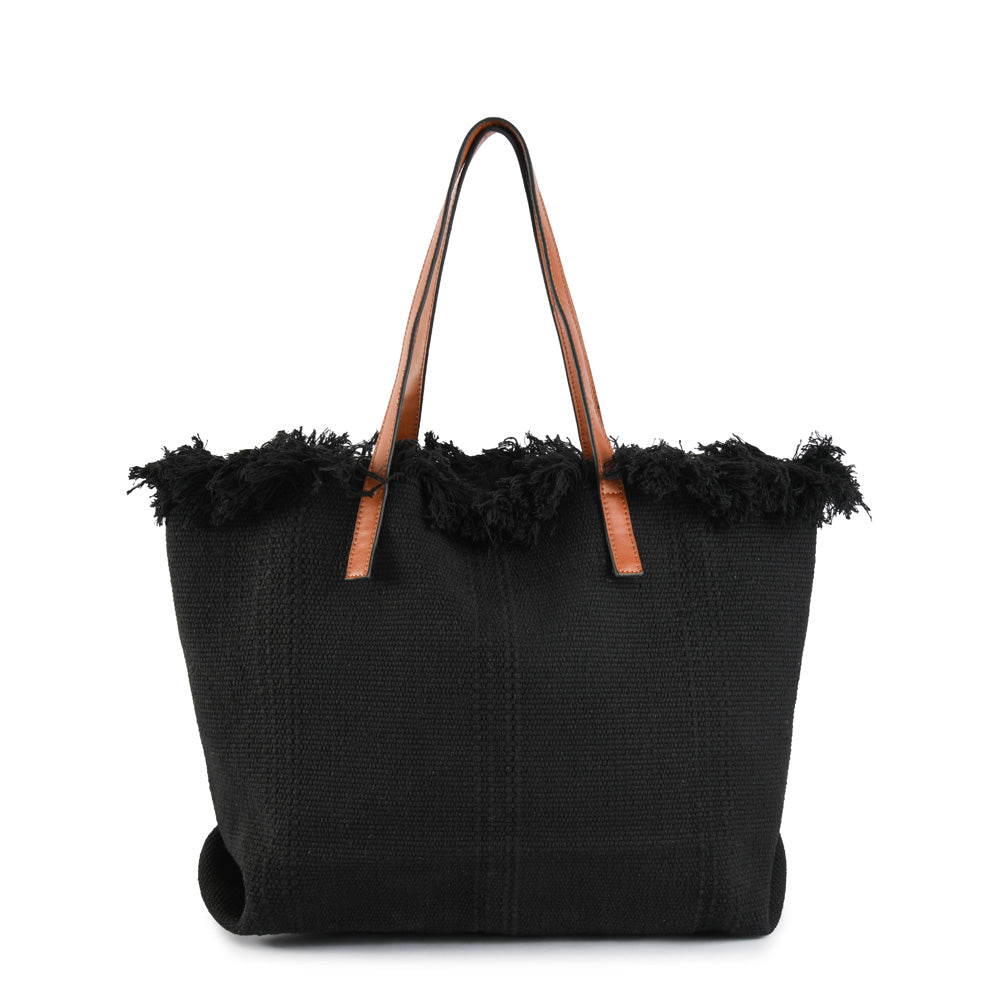Monaco Large Black Bag