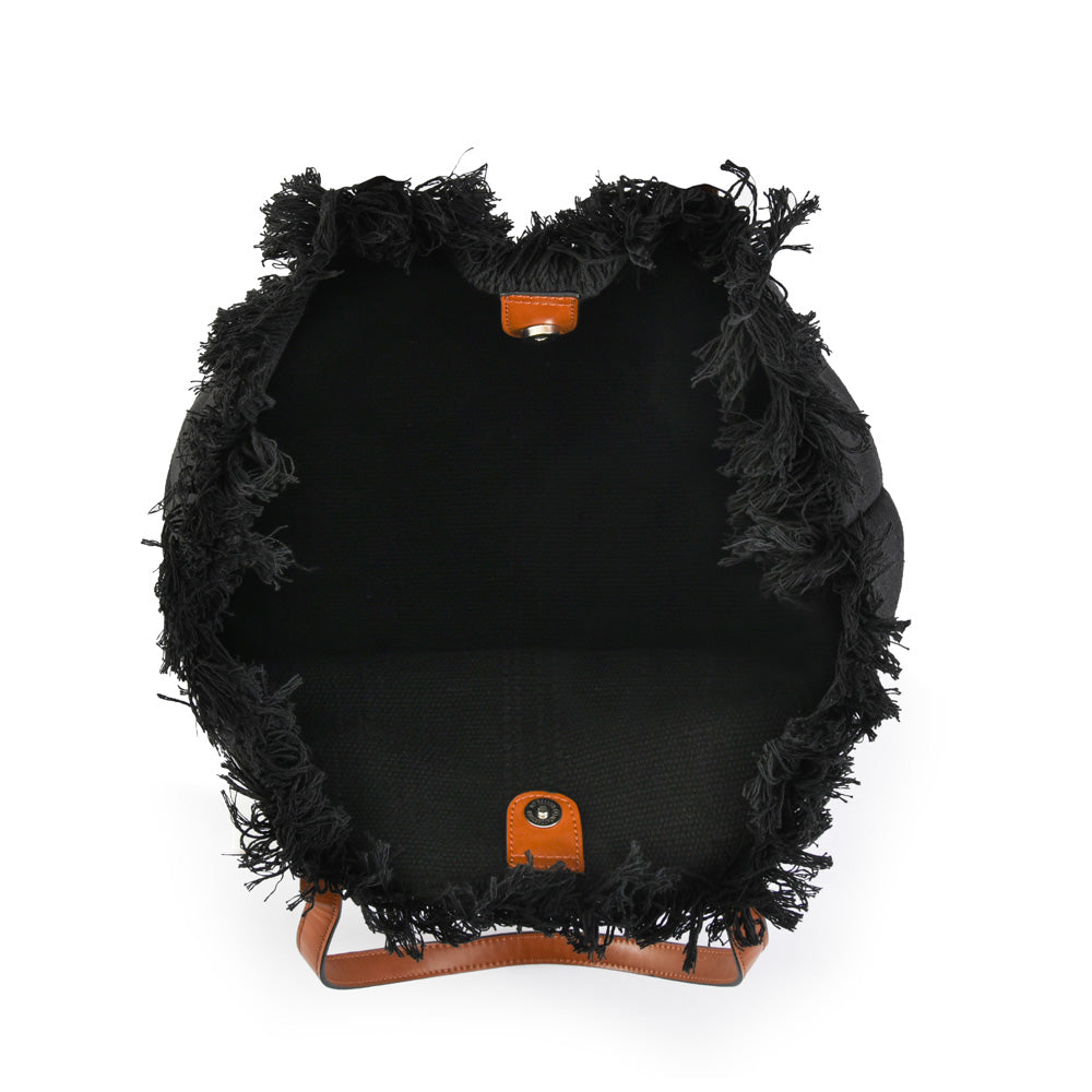 Monaco Large Black Bag
