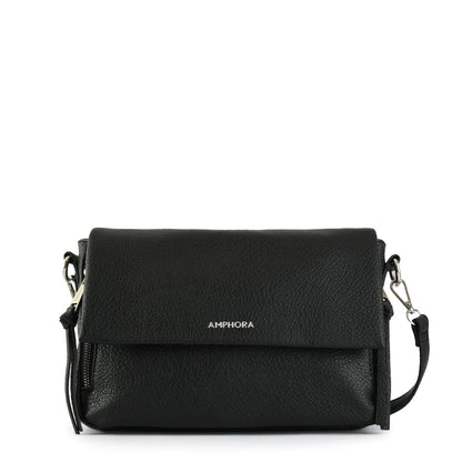 Yasy medium black shoulder bag