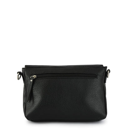Yasy medium black shoulder bag