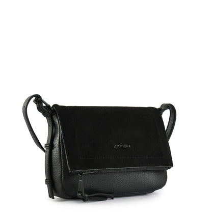 Marci black medium crossbody bag