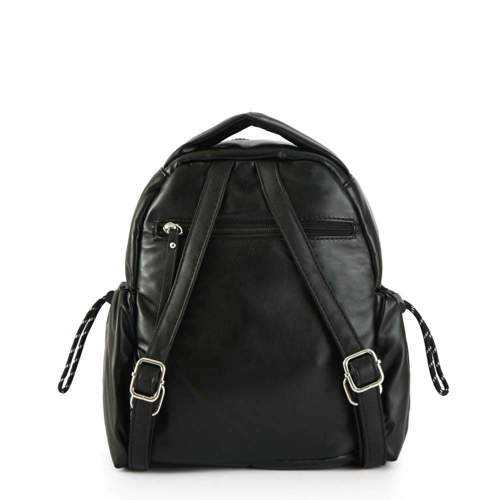Tropez Medium Black Backpack