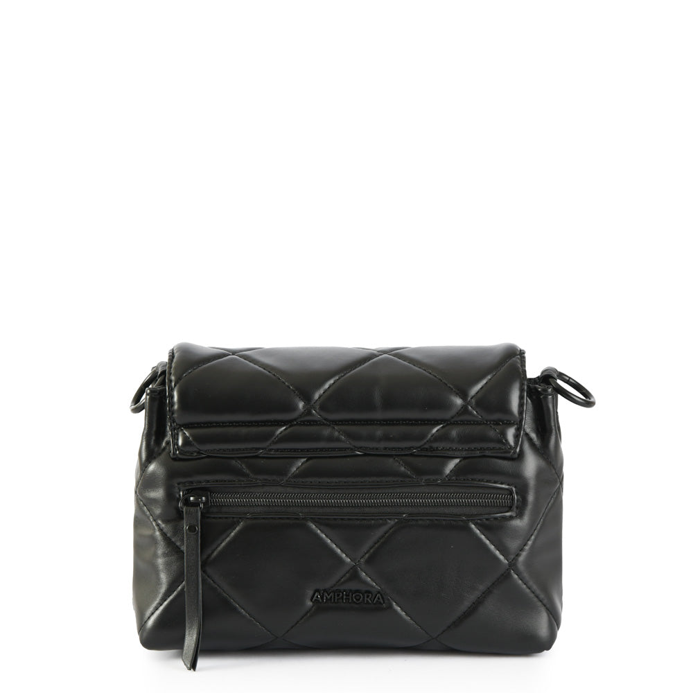 Small black balory crossbody wallet