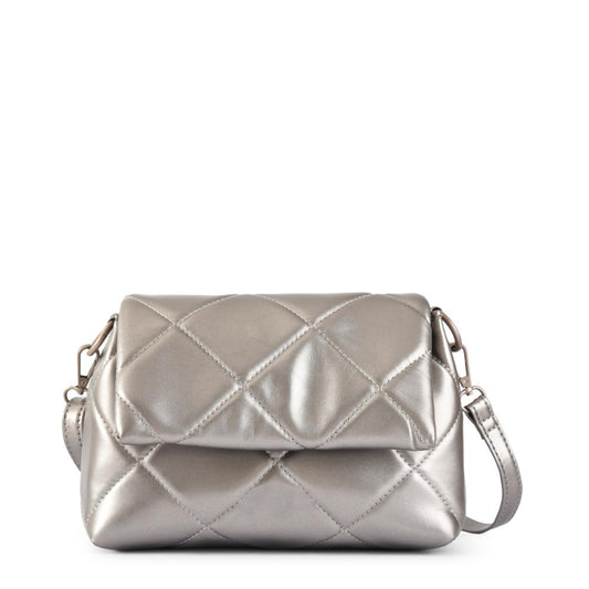 Small dark silver balory crossbody bag