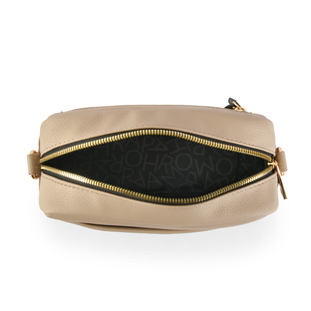 Paradis taupe small shoulder bag