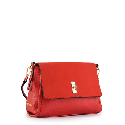 Small red marinet crossbody wallet