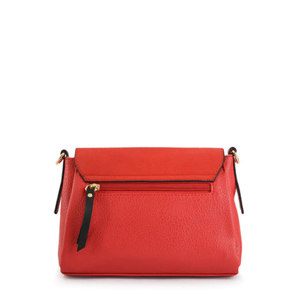 Small red marinet crossbody wallet