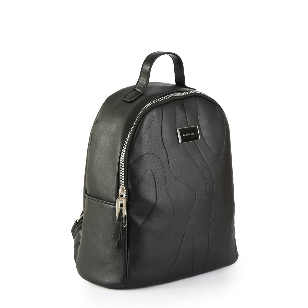 Benoit Black Medium Backpack