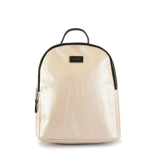 Benoit Beige Medium Backpack