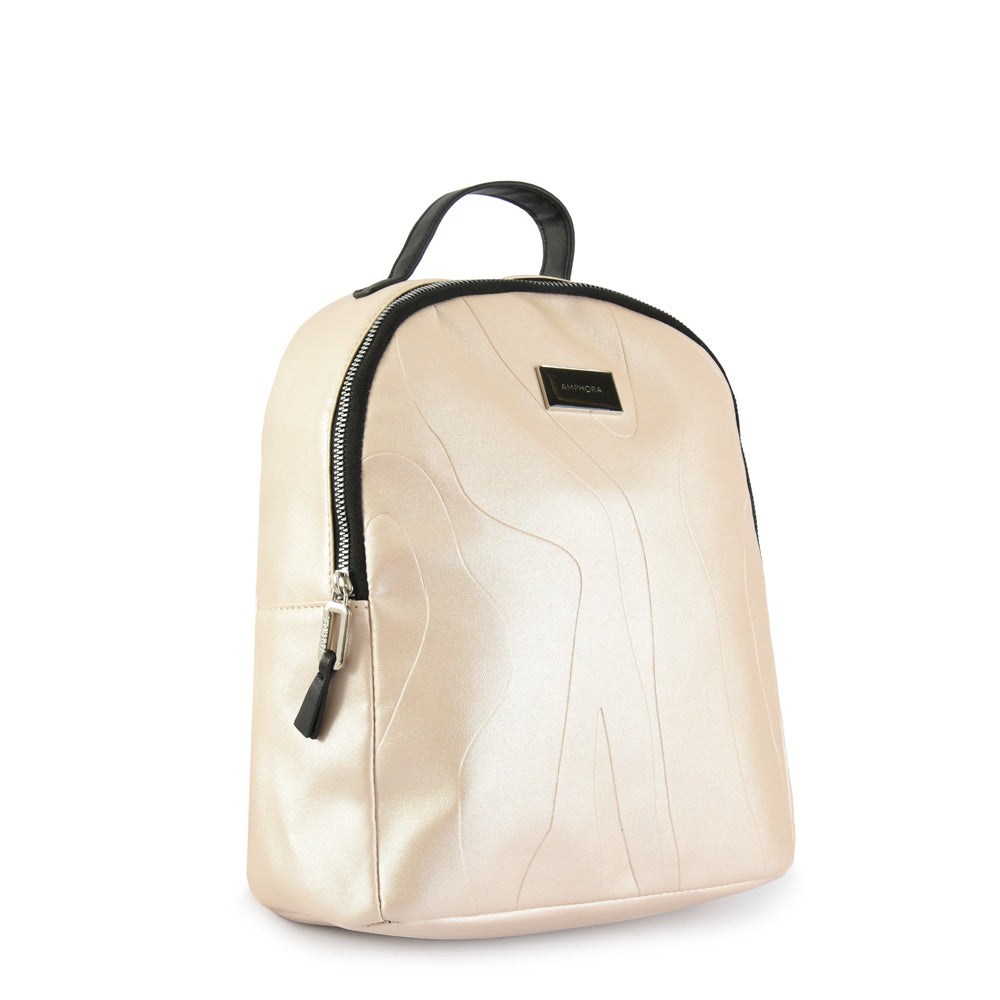 Benoit Beige Medium Backpack