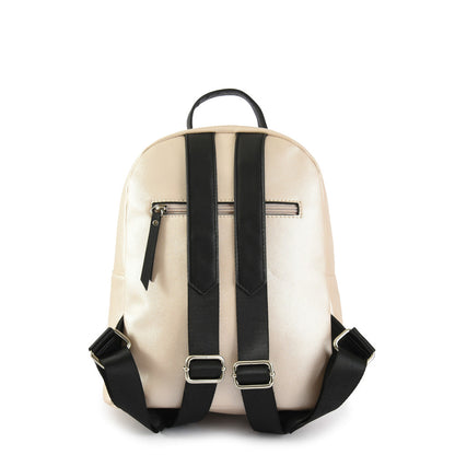 Benoit Beige Medium Backpack