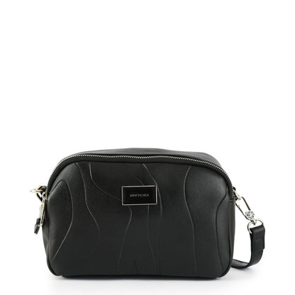 Small black Benoit crossbody wallet