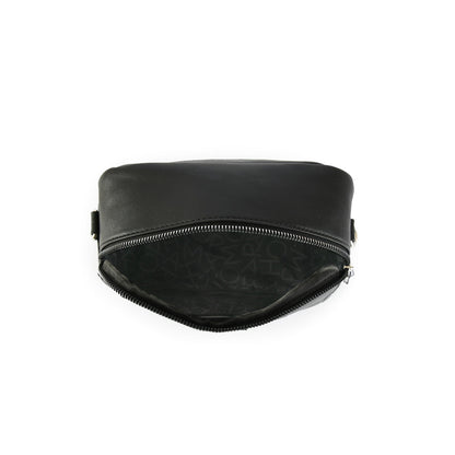 Small black Benoit crossbody wallet