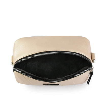 Small beige benoit crossbody wallet