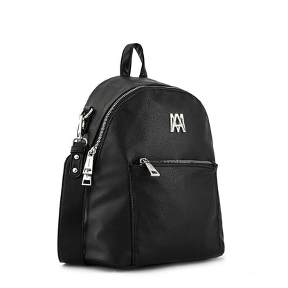 Teodora Medium Black Backpack