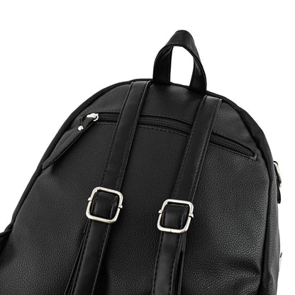Teodora Medium Black Backpack