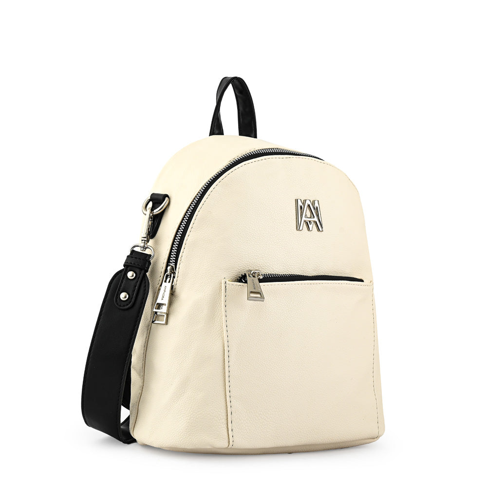 Teodora Medium Backpack Raw White