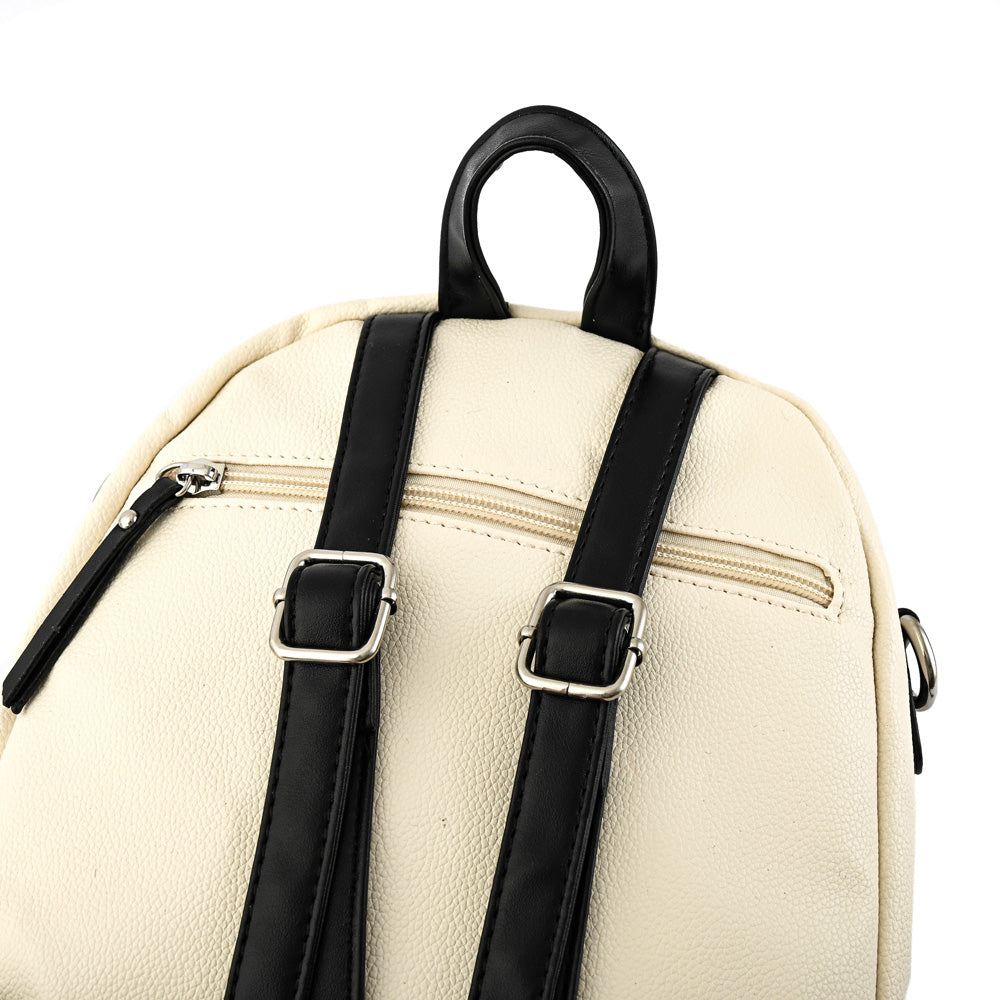 Teodora Medium Backpack Raw White