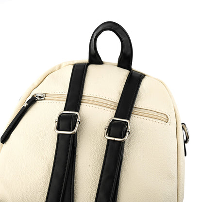 Teodora Medium Backpack Raw White