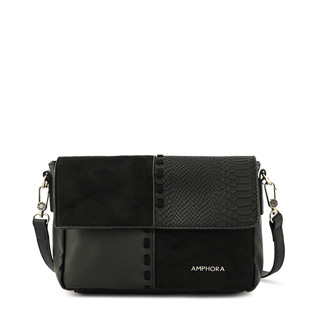 Alize medium black shoulder bag