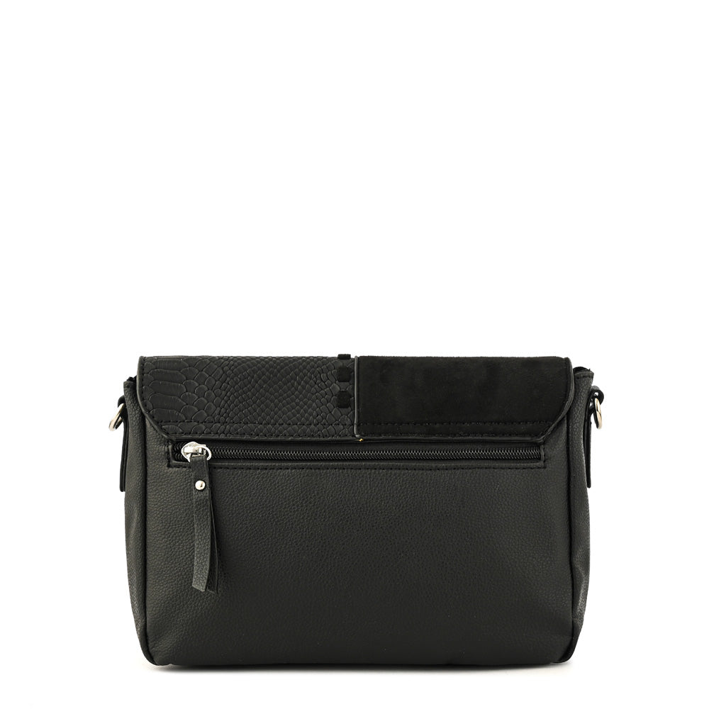 Alize medium black shoulder bag