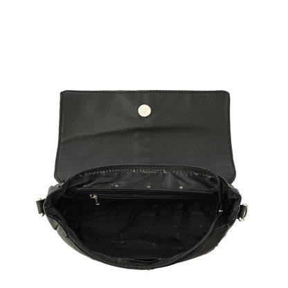 Alize medium black shoulder bag