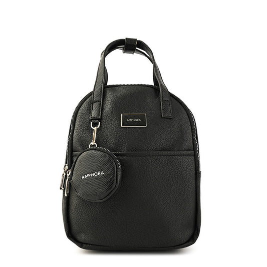 Aime Black Medium Backpack