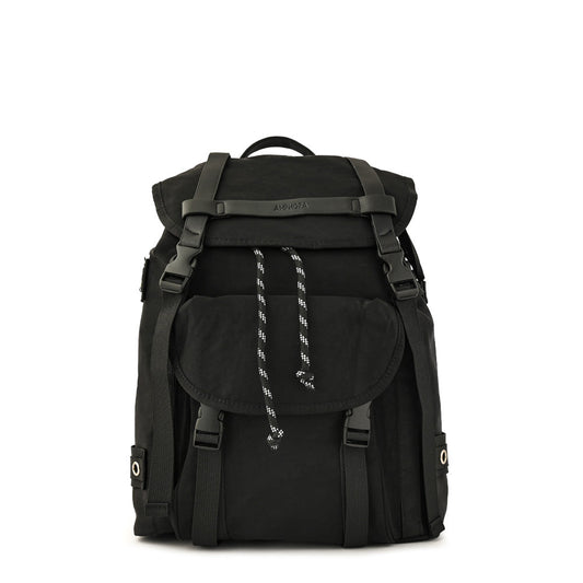 Backpack With Large Cover Clarisa Black