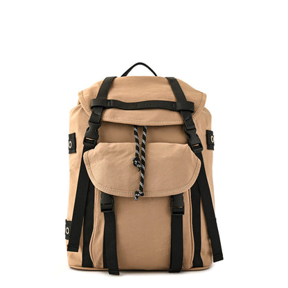 Clarisa Large Lid Backpack Dark Beige